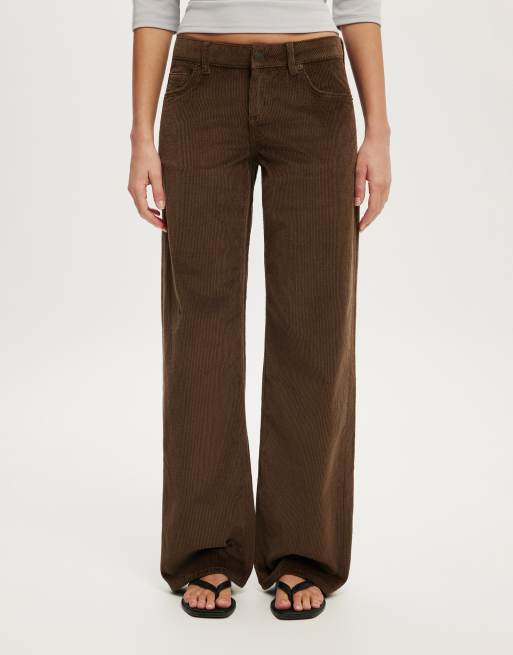 Cotton On Low rise straight jean in brown, 2 of 4