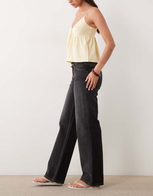 Cotton On Low rise straight jean in drift black, 3 of 5