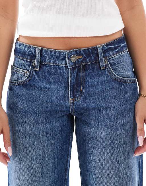 Cotton On low rise straight leg jeans in river blue , 5 of 5