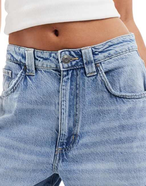 Cotton On low rise super baggy jeans in breeze blue, 4 of 5