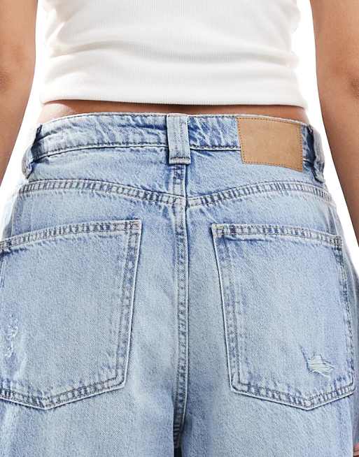 Cotton On low rise super baggy jeans in breeze blue, 5 of 5
