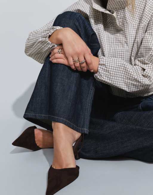 Cotton On low rise wide jean in bondi blue , 2 of 5