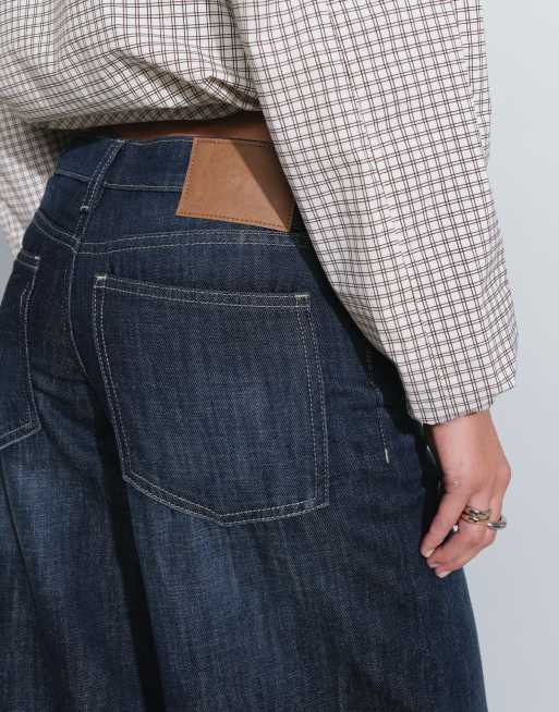Cotton On low rise wide leg jeans in bondi blue , 5 of 5