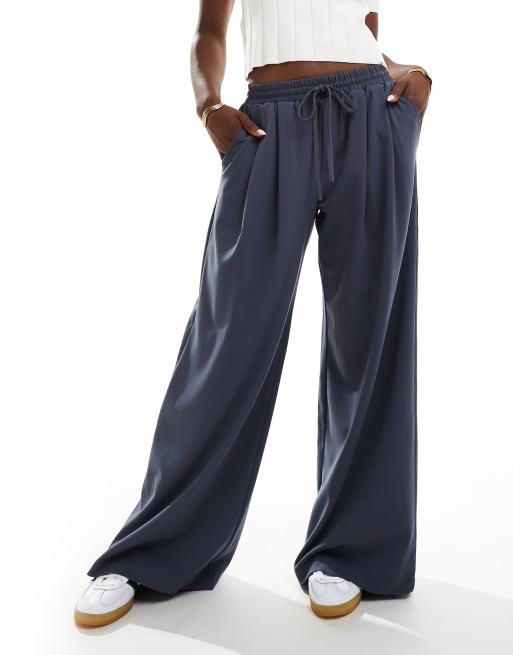 Cotton On Luis pull on suiting pants in grey