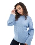 [Cotton:On] Cotton On lux crew pullover jumper in cobalt-Blue M OCEAN STORM
