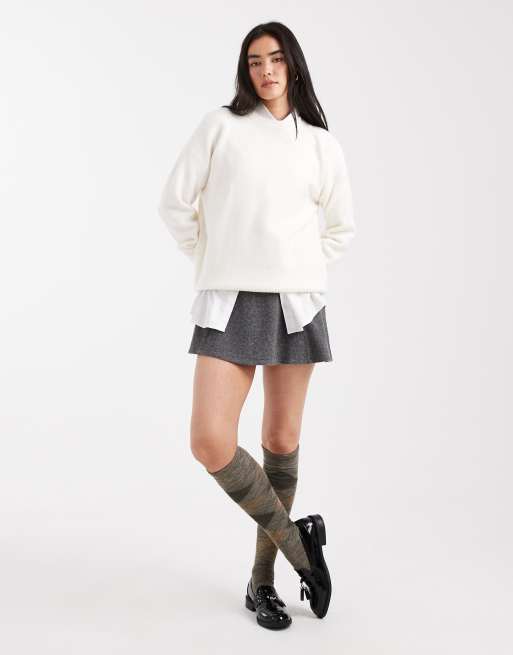 Cotton On - Lux - Maglione girocollo color porcellana, 2 di 4