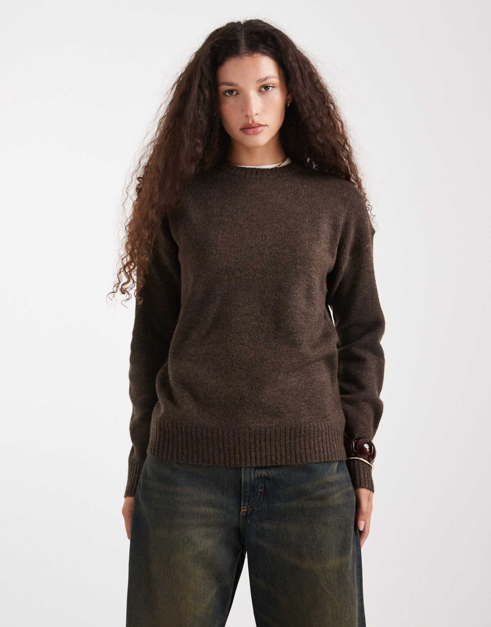 Роскошная экипажная толстовка из хлопка цвета темного дуба и вереска