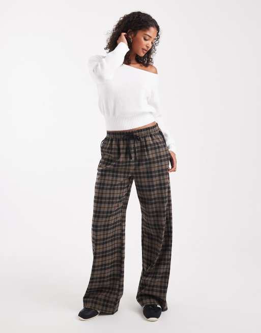 Cotton On luxe off the shoulder knit sweater in white, 3 of 4