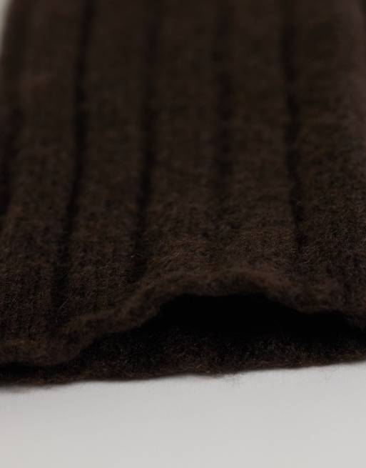 Cotton On - Luxe - Scaldamuscoli marroni a coste, 3 di 3