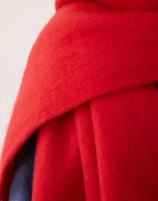 Cotton On luxe tassel scarf in red, 2 of 3