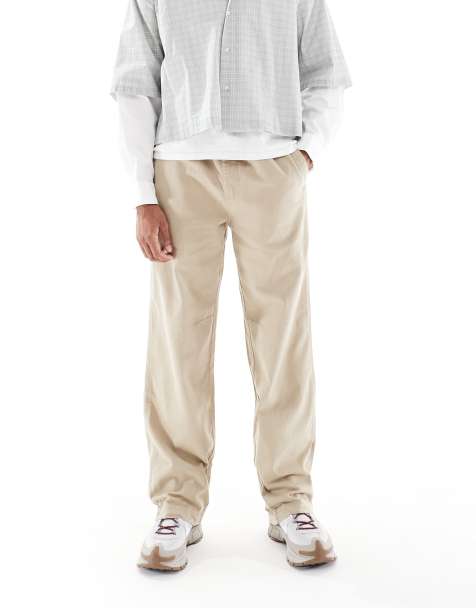 Cotton On - Lys kamelbrune posede casual bukser - view 1