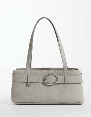 Cotton On Maeve Underarm Bag In Gray