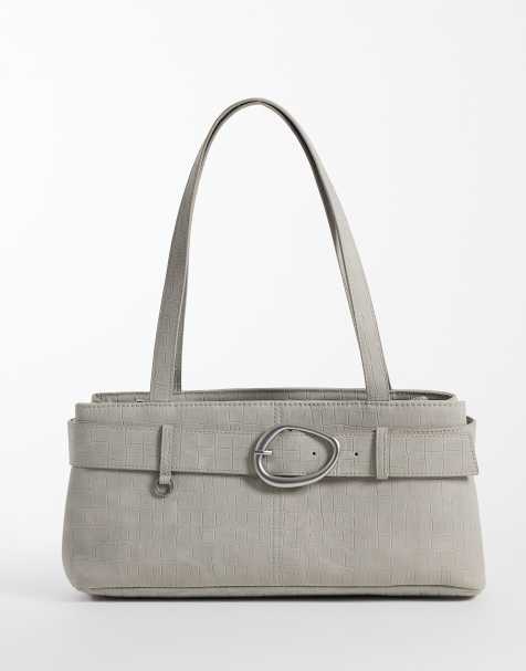 Cotton On Maeve underarm bag in grey - view 1