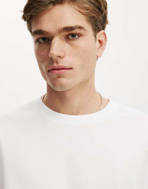 Cotton On - Maglia a maniche lunghe regular fit bianca, 3 di 3
