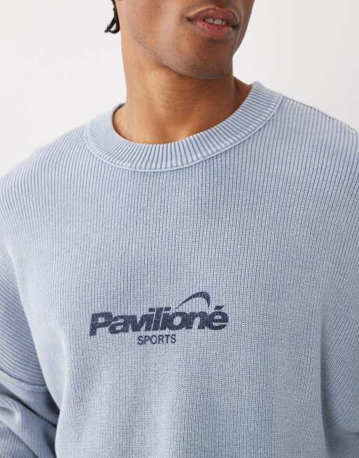 Cotton On - Maglia girocollo blu slavato con grafica, 5 di 5