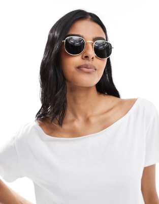 Cotton:on Cotton On Maria Metal Sunglasses In Multi
