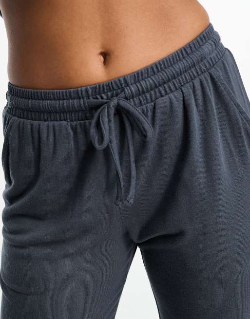 Cotton On – Marinblå, supermjuka pyjamasbyxor med muddar , 4 av 4
