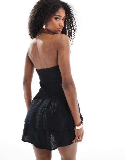 Cotton On Marlie tube mini dress in black, 3 of 4