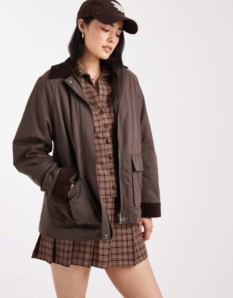 Cotton On - Marlow - Parka in bruin met wassing - view 1