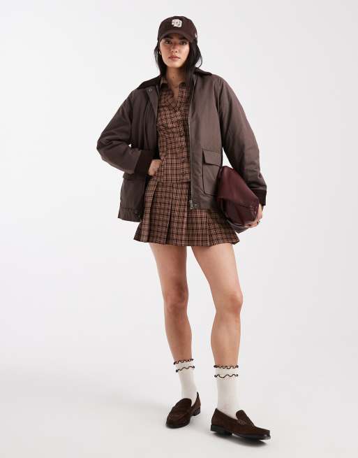 Cotton On marlow parka in washed oak, 3 of 4