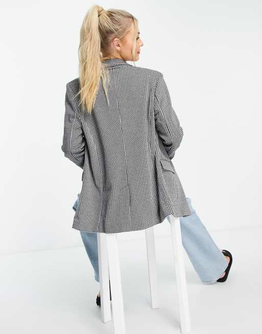 Cotton On – Marynarka oversize w pepitkę , 2 z 4