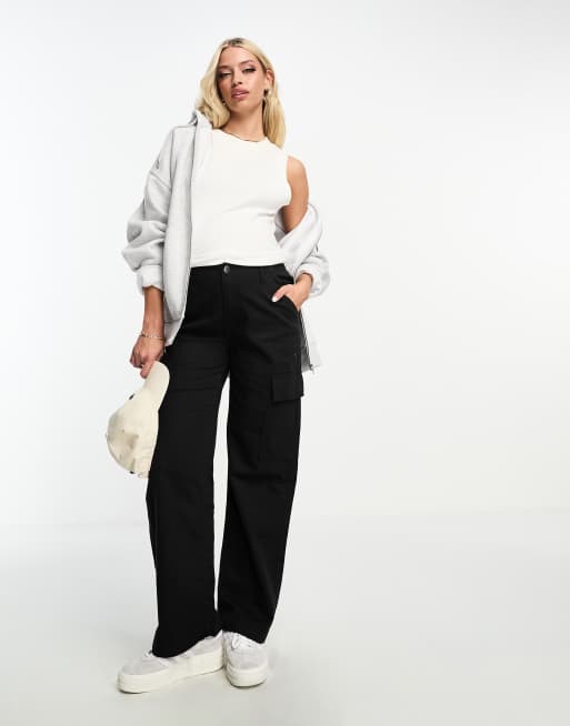 Cotton On Maternity cargo pants in black