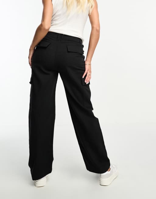 Cotton On Maternity cargo pants in black