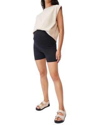 Cotton:On Cotton On Maternity fitted short in black