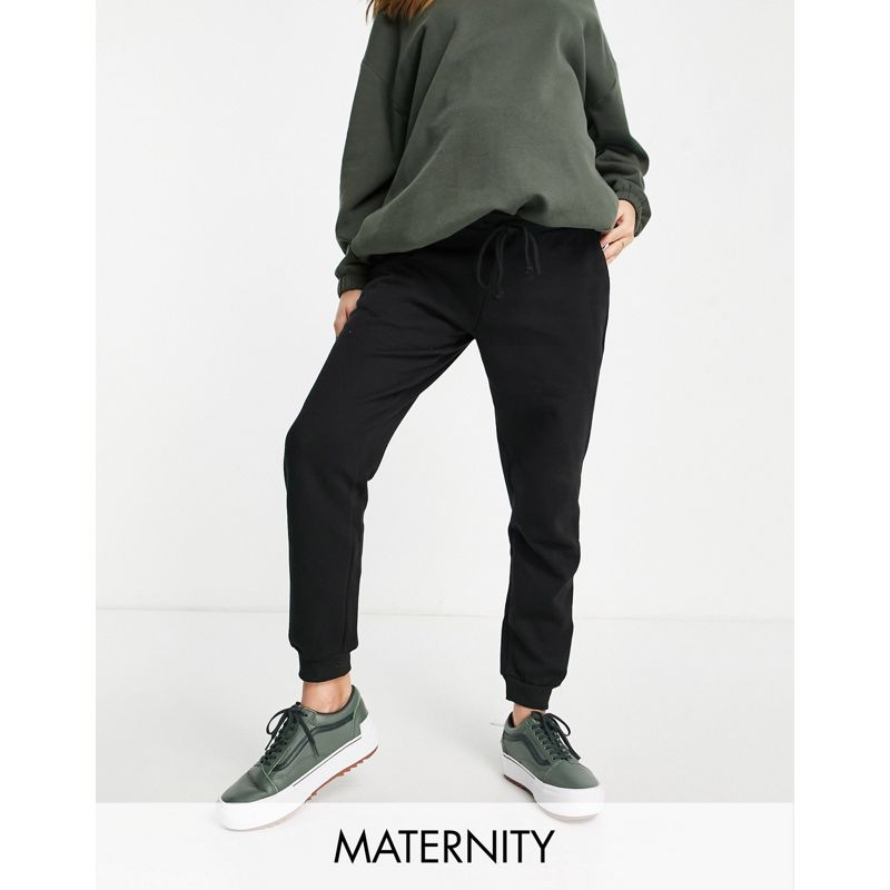 XzGwF Tute Cotton On Maternity - Joggers in pile nero