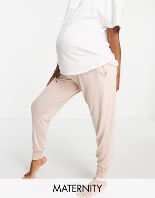 Cotton:On Cotton On Maternity sleep recovery trousers in grey