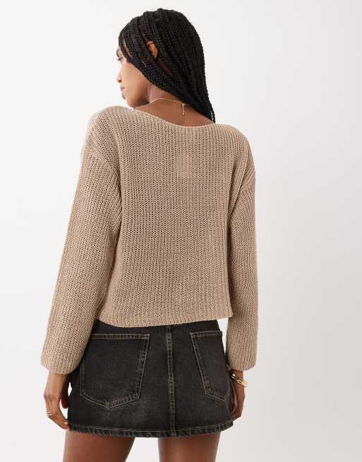 Cotton On micro denim mini skirt in black, 5 of 5