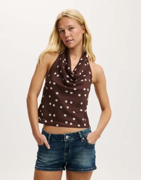 Cotton On Micro low denim short in blue - view 1