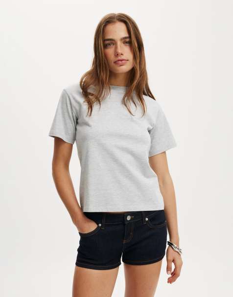 Cotton On Micro low denim short in blue - view 1