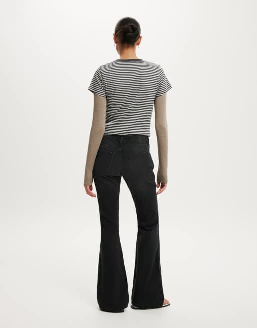 Cotton On Mid rise bootcut jean in black, 2 of 4