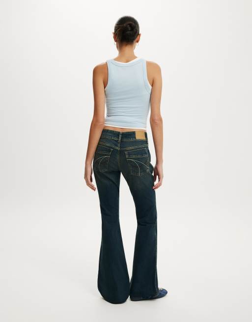 Cotton On Mid rise bootcut jean in blue, 4 of 4