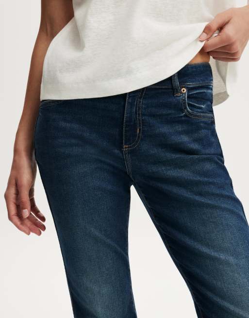 Cotton On Mid rise bootcut jean in blue, 3 of 4