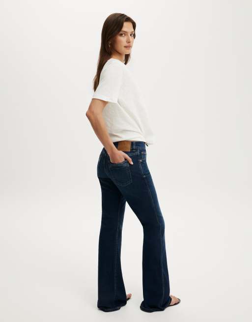 Cotton On Mid rise bootcut jean in blue, 4 of 4