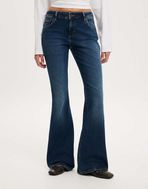 Cotton On Mid rise bootcut jean in light/pastel blue, 3 of 4