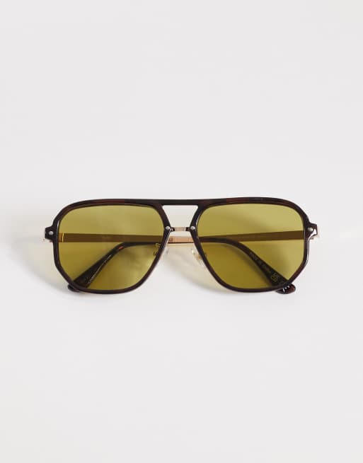 Cotton On – Mikayla – Pilotensonnenbrille in Schildpatt-Optik, 3 von 3