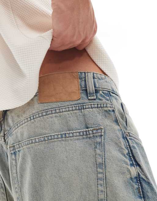 Cotton On – Millenniumblå, superbaggy jeans i skaterstil, 3 av 5