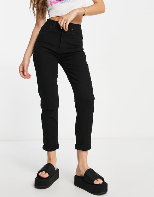 Cotton On mom jean in black ASOS