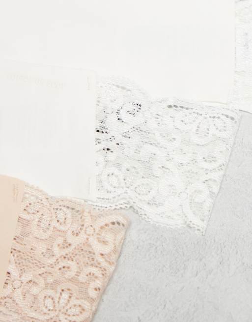 Cotton On – Nahtlose Tangas im 5er-Pack mit Spitzeneinsatz , 4 von 4