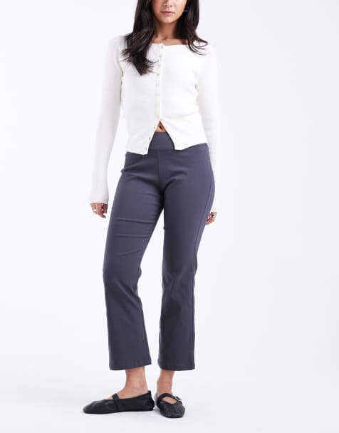 Cotton On nico stretch fitted pants in charcoal - view 1