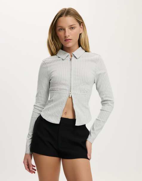 Cotton On Nico stretch shirt in multi - view 1