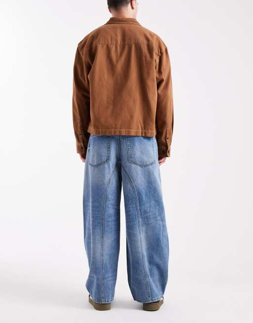 Cotton On – Niebieskie jeansy baggy z balonowymi nogawkami, 2 z 5