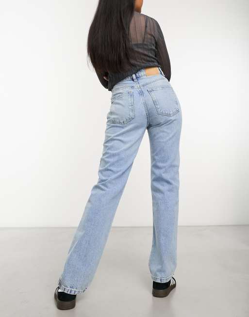 Cotton On – Niebieskie jeansy z prostymi nogawkami , 5 z 5