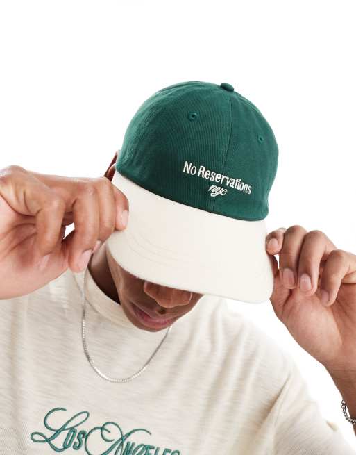 Cotton On no reservations cap in green