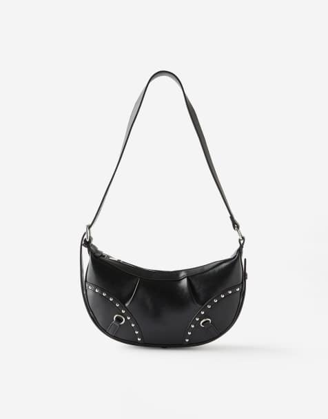 Cotton On Noa studded crossbody bag in black - view 1