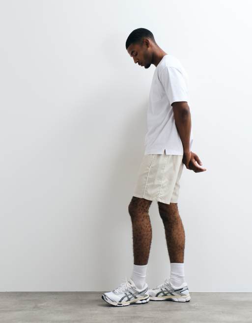 Cotton On nomad baggy shorts in ecru, 3 of 5