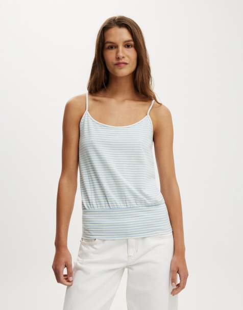 Cotton On Olivia basque cami in multi